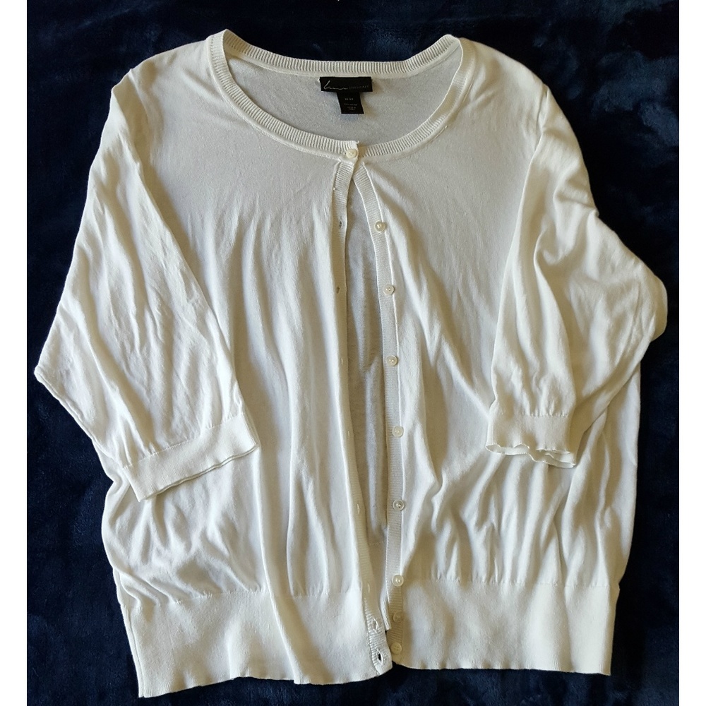 White Cardigan